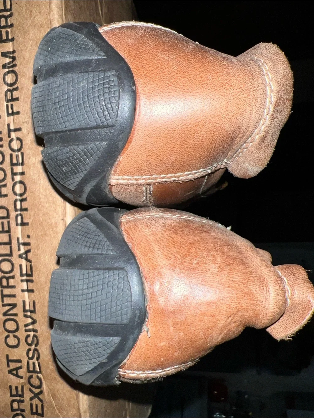 Naturalizer Brown Leather Slip-On Men’s Loafers